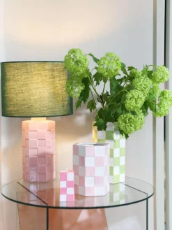 &k Amsterdam Lámpara de mesa Check