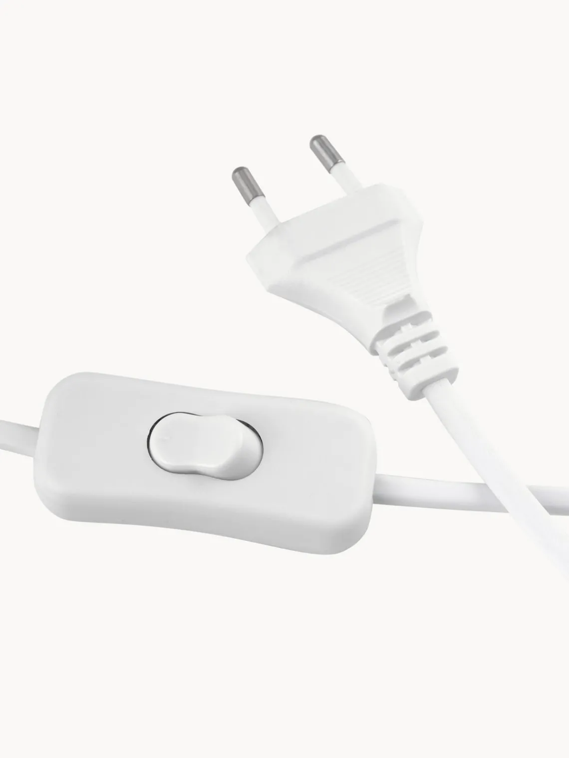 Bloomingville Lámpara de mesa de diseño grande con pantalla de lino Epigaea