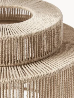 Westwing Collection Lámpara de mesa de lino Lace