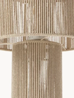 Westwing Collection Lámpara de mesa de lino Lace