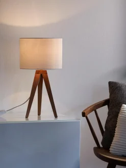 Markslöjd Lámpara de mesa de madera Kullen