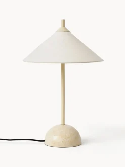 Westwing Collection Lámpara de mesa de mármol Desto