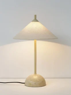 Westwing Collection Lámpara de mesa de mármol Desto