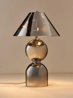 Westwing Collection Lámpara de mesa de vidrio espejado Danielle^ Lámparas De Mesa|Lámparas De Techo