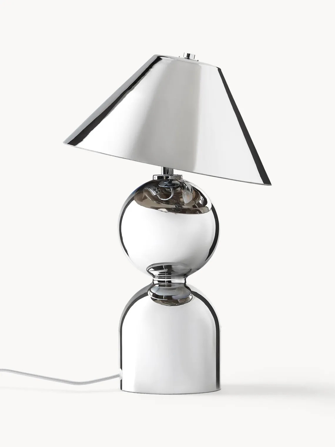 Westwing Collection Lámpara de mesa de vidrio espejado Danielle^ Lámparas De Mesa|Lámparas De Techo