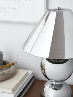 Westwing Collection Lámpara de mesa de vidrio espejado Danielle^ Lámparas De Mesa|Lámparas De Techo