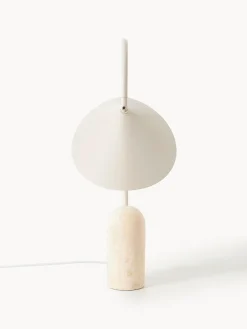 Ferm Living Lámpara de mesa grande ajustable con base de mármol Arum^ Lámparas De Mesa|Lámparas De Techo