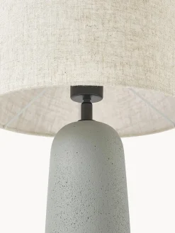 Westwing Collection Lámpara de mesa grande de cemento Kaya