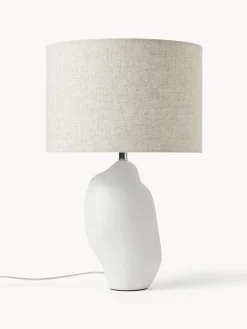 Westwing Collection Lámpara de mesa grande de cerámica Colett