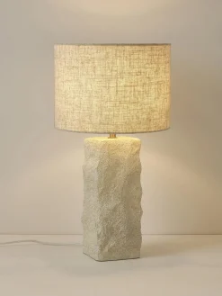 Westwing Collection Lámpara de mesa grande de cemento Kiri^ Lámparas De Mesa|Lámparas De Techo