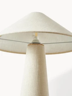 Westwing Collection Lámpara de mesa grande de lino Ilena^ Lámparas De Mesa|Lámparas De Techo