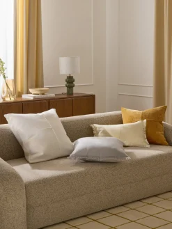 Westwing Collection Lámpara de mesa grande de cerámica Christine