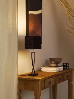 Westwing Collection Lámpara de mesa grande Vanessa^ Lámparas De Mesa|Lámparas De Techo