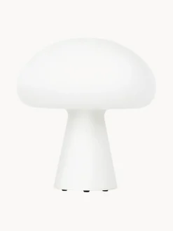 GUBI Lámpara de mesa LED con USB regulable Obello, portátil