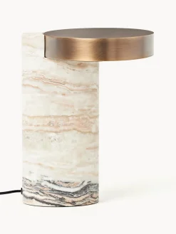 Westwing Collection Lámpara de mesa LED de mármol Eske