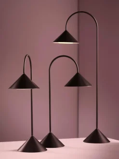 Frandsen Lámpara de mesa LED para exterior regulable Grasp, pórtatil