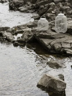 blomus Lámpara de mesa LED para exterior Lito, 49 cm