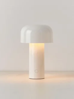 Flos Lámpara de mesa LED pequeña regulable Bellhop, portátil