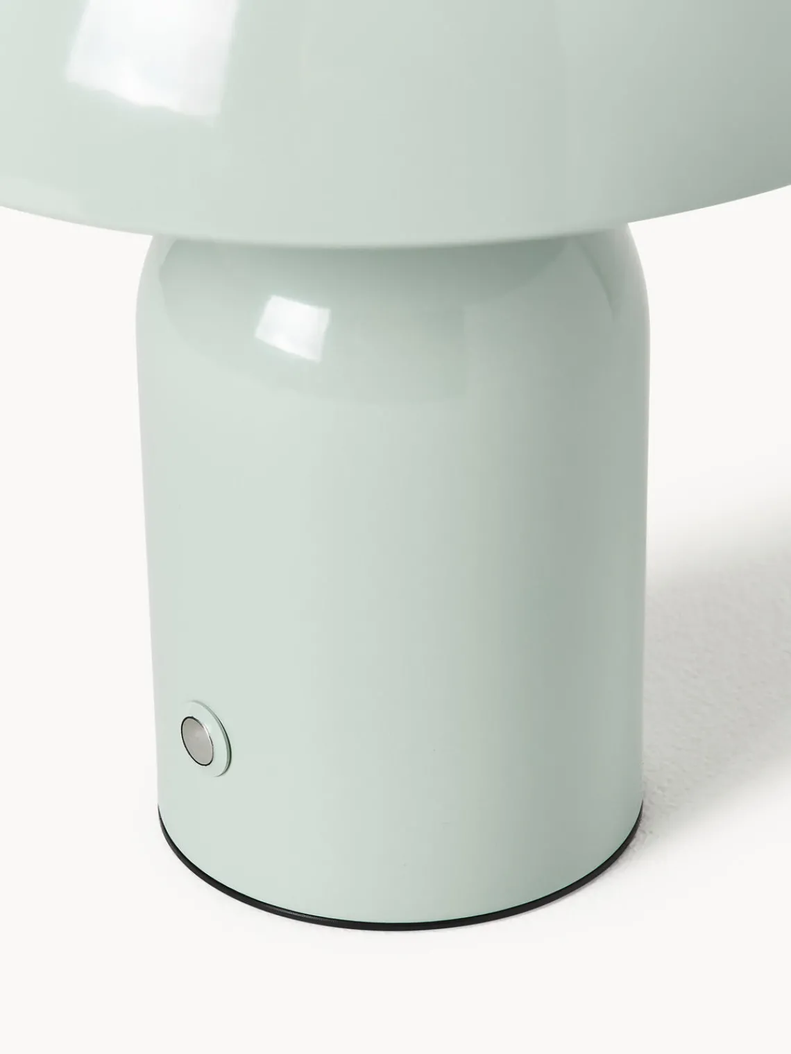 Westwing Collection Lámpara de mesa LED pequeña regulable Walter, portátil