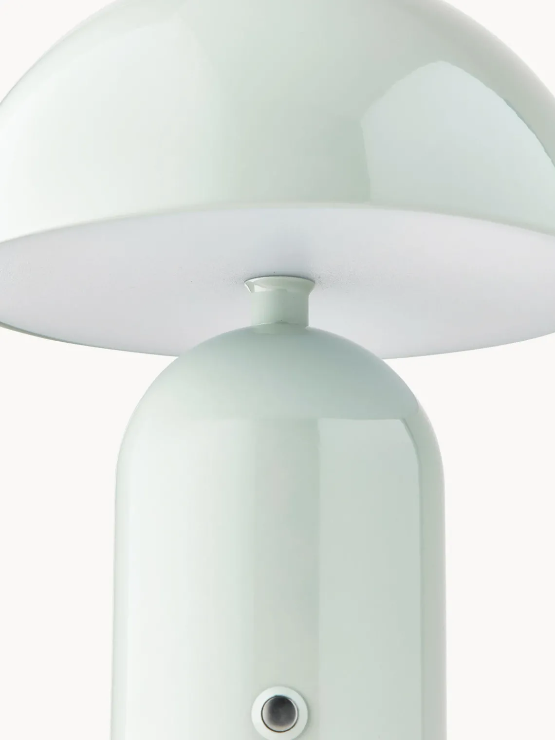 Westwing Collection Lámpara de mesa LED pequeña regulable Walter, portátil