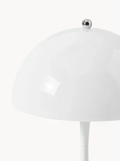 Louis Poulsen Lámpara de mesa LED regulable Panthella de diseño Verner Panton, 24 cm, portátil^ Lámparas De Mesa De Exterior|Lámparas De Mesa
