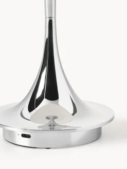 Louis Poulsen Lámpara de mesa LED regulable Panthella de diseño Verner Panton, 24 cm, portátil