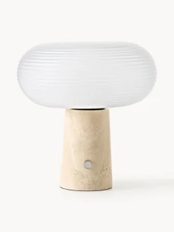 Westwing Collection Lámpara de mesa LED regulable Mariella