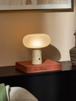 Westwing Collection Lámpara de mesa LED regulable Mariella