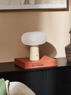 Westwing Collection Lámpara de mesa LED regulable Mariella