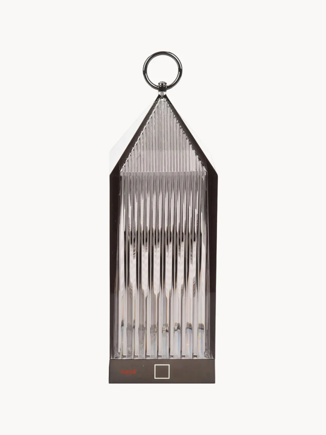 Kartell Lámpara de mesa LED regulable Lantern, portátil