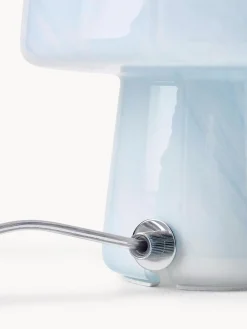 Westwing Collection Lámpara de mesa pequeña en look mármol Talia^ Lámparas De Mesa|Lámparas De Techo