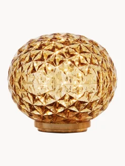 Kartell Lámpara de mesa pequeña LED regulable Mini Planet, portátil^ Lámparas De Mesa|Lámparas De Techo