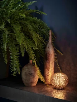 Kartell Lámpara de mesa pequeña LED regulable Mini Planet, portátil^ Lámparas De Mesa|Lámparas De Techo