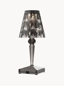 Kartell Lámpara de mesa pequeña LED Battery, Al 26 cm