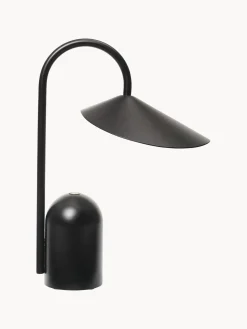 Ferm Living Lámpara de mesa pequeña LED regulable Arum, portátil^ Lámparas De Mesa|Lámparas De Techo
