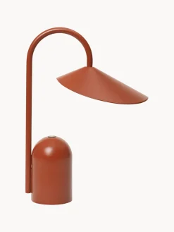 Ferm Living Lámpara de mesa pequeña LED regulable Arum, portátil^ Lámparas De Mesa|Lámparas De Techo