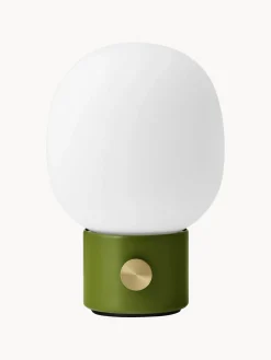 Audo Copenhagen Lámpara de mesa pequeña regulable con puerto USB JWDA