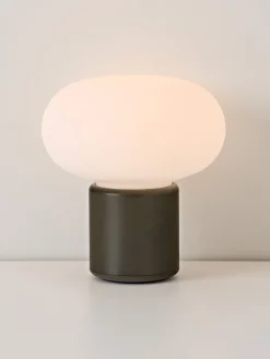 New Works Lámpara de mesa pequeña regulable Karl-Johan, portátil^ Lámparas De Mesa|Lámparas De Techo