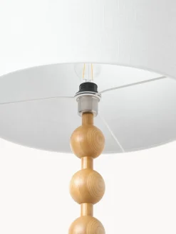 Westwing Collection Lámpara de pie de madera Shona