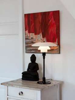 Louis Poulsen Lámpara de pie grande soplada PH 3/2