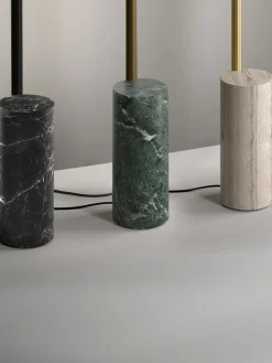 Panzeri Lámpara de pie LED regulable con base de mármol Hilow Line^ Lámparas De Pie|Lámparas De Techo