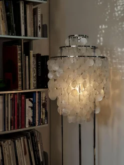 Verpan Lámpara de pie pequeña de diseño Verner Panton Fun 1STM^ Lámparas De Pie|Lámparas De Techo