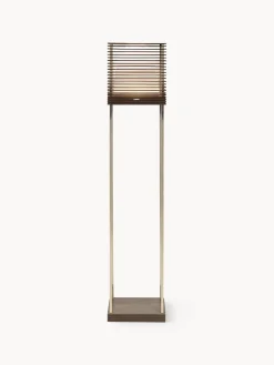 Armani Casa Lámpara de pie pequeña LED regulable Miya