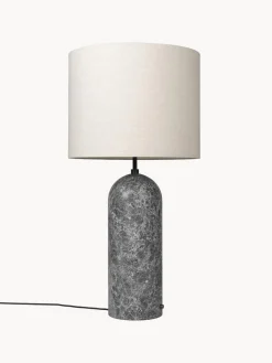 GUBI Lámpara de pie regulable con base de mármol Gravity, 120 cm