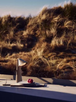 Frandsen Lámpara de sobremesa LED regulable Ami, portátil