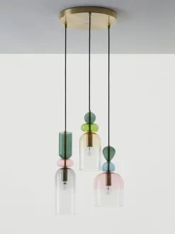 Nova Luce Lámpara de techo cluster Murano^ Lámparas De Techo|Lámparas De Techo