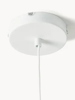 Westwing Collection Lámpara de techo con adornos de fibras naturales Milani