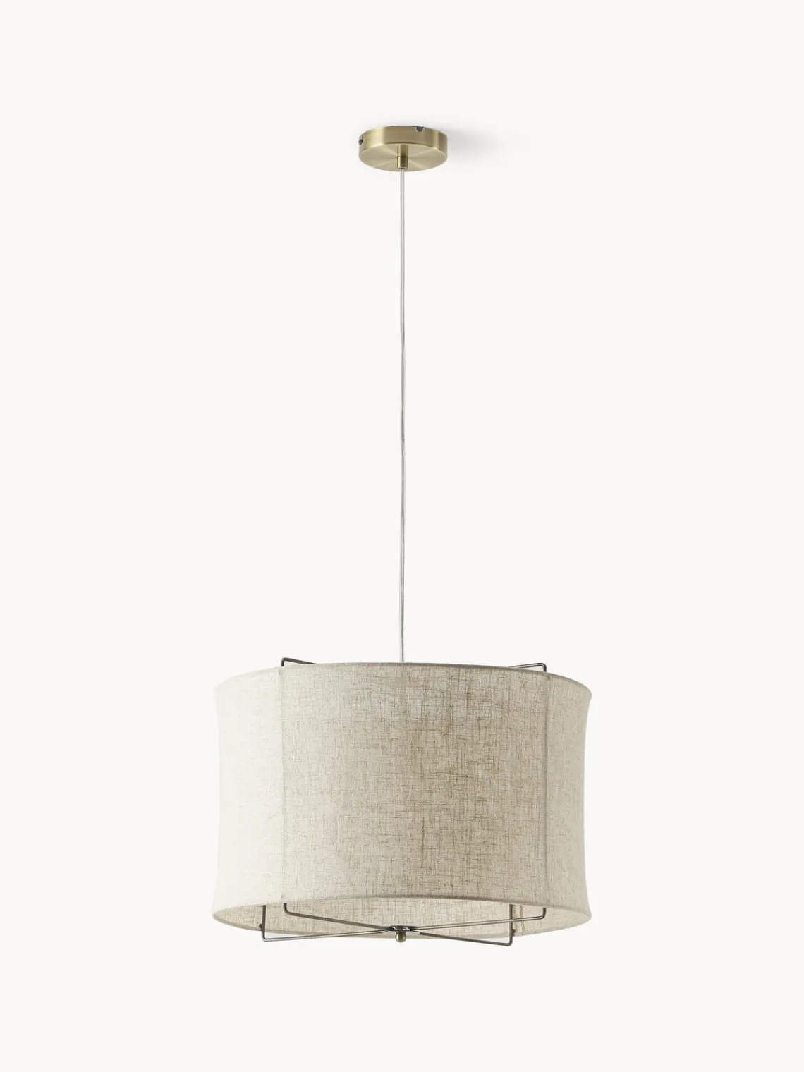 Westwing Collection Lámpara de techo de lino Clouds