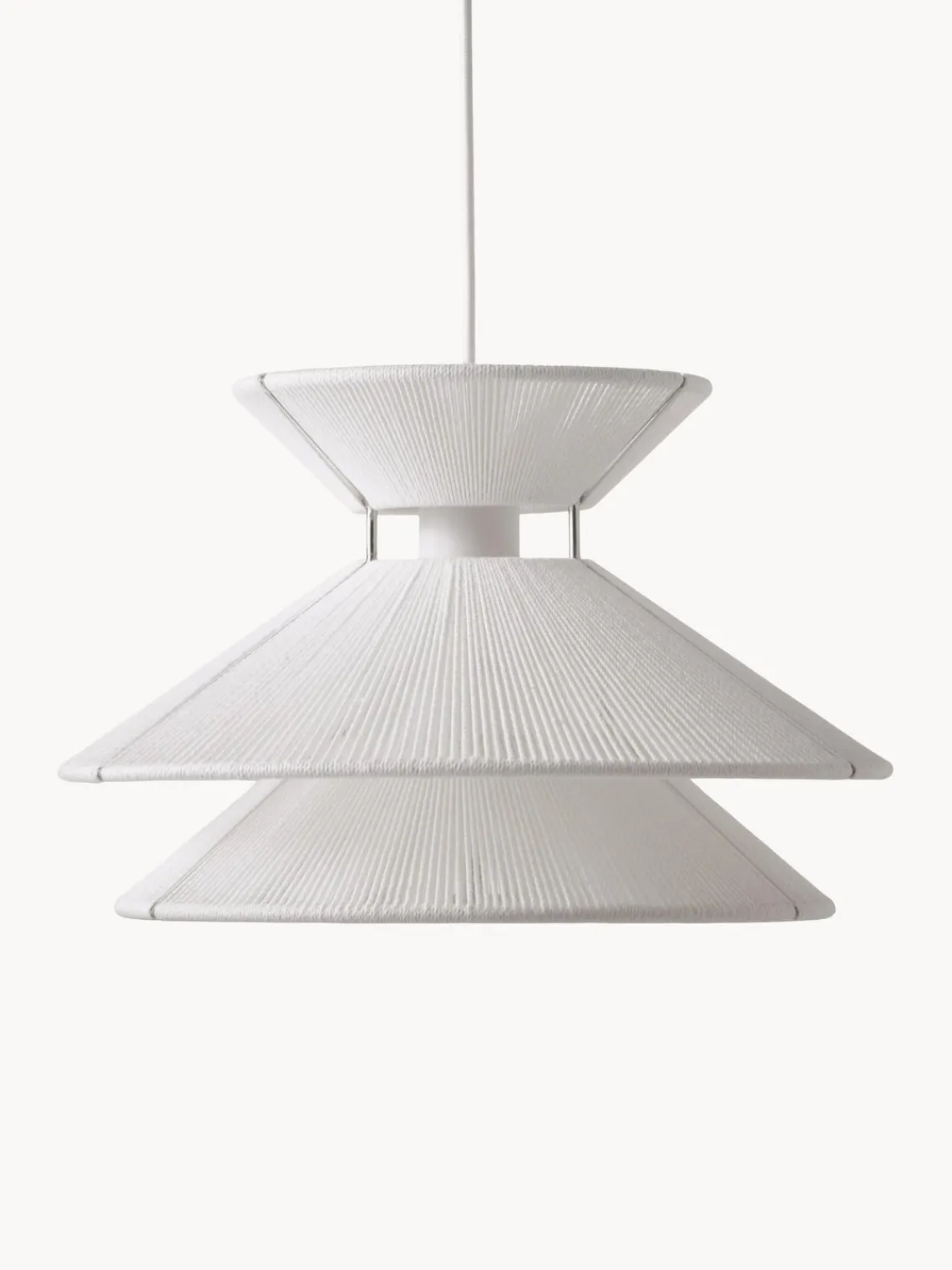 Frandsen Lámpara de techo de lino Kiku