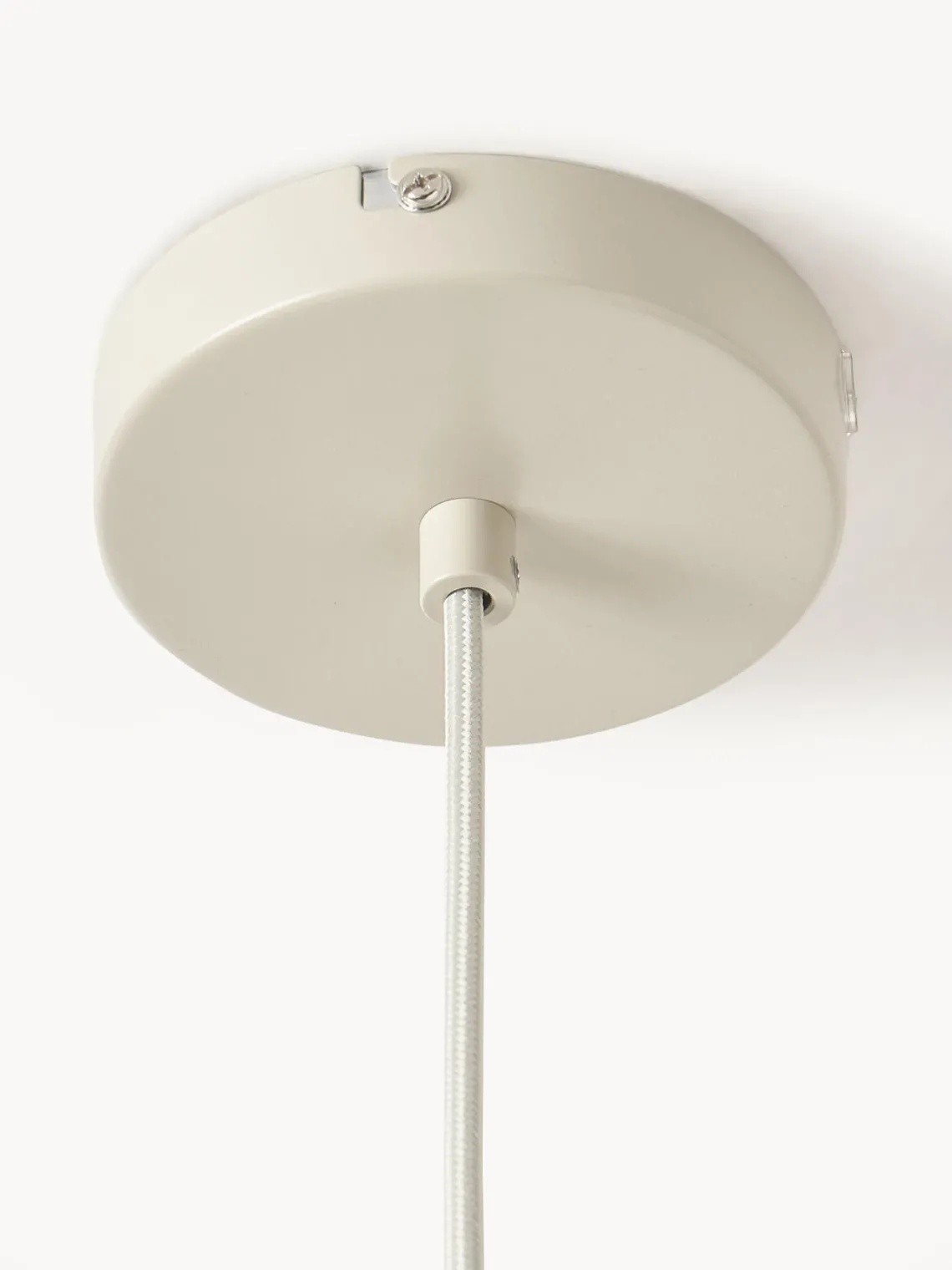 Westwing Collection Lámpara de techo de lino Lucina